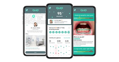 Once fully integrated, current quip and Toothpic users and partners will have access to a free oral care companion app that guides and rewards good oral health habits.