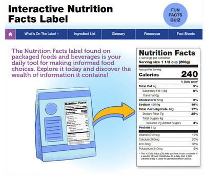 The Nutrition Facts label found on packaged foods and beverages is your daily tool for making informed food choices. Explore it today and discover the wealth of information it contains!