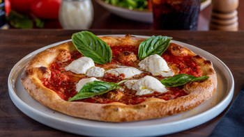 Burrata Pomodoro Pizza from Russo's New York Pizzeria & Italian Kitchen