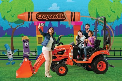 Kubota Machine Adventures will travel to Crayola Experience’s five locations throughout the country: Orlando, Fla. (May 17-June 18); Mall of America/Bloomington, Minn. (June 30 -July 21), Easton, Pa. (Aug. 2-Sept. 12); Plano, Texas (Sept. 27-Oct. 31); and Chandler, Ariz. (Nov. 15-Dec. 31).