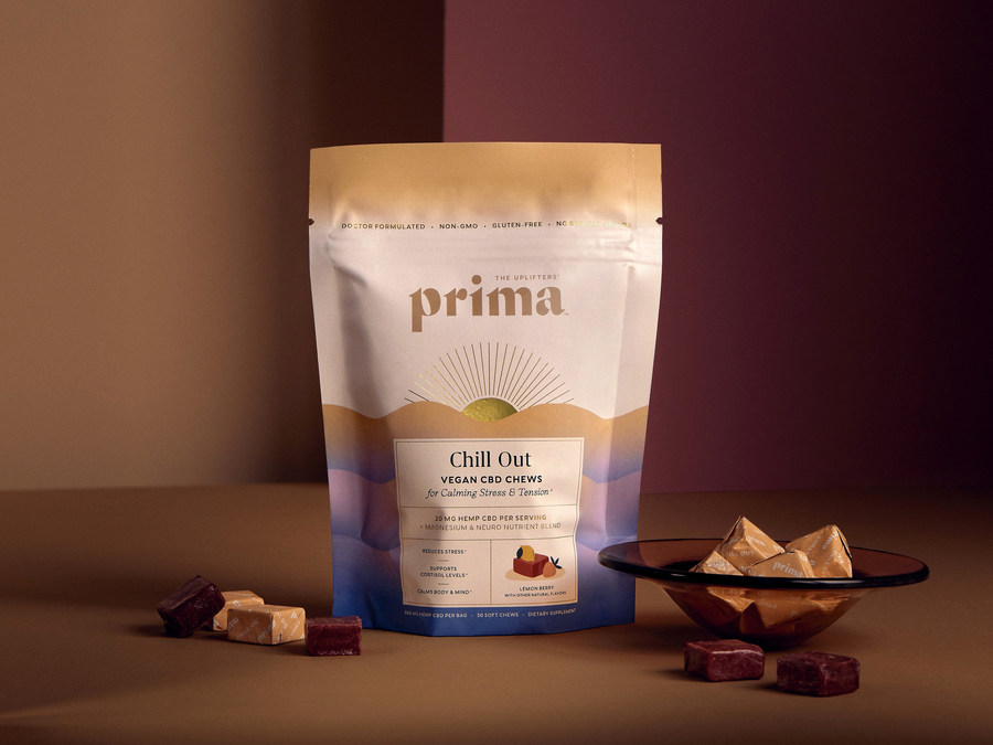 Prima Launches Chill Out, the First of its Kind Functional Chew for Stress
