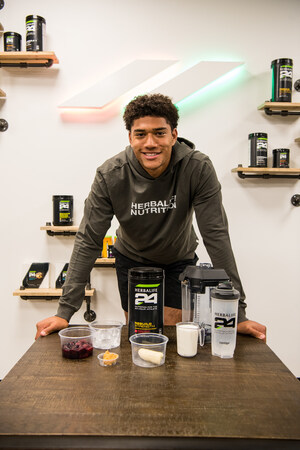 HERBALIFE NUTRITION SCORES SPORTS NUTRITION PARTNERSHIP WITH TOP DRAFT PROSPECT--NOTRE DAME SAFETY KYLE HAMILTON