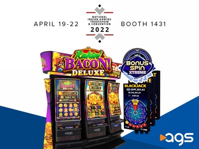 AGS presents its latest innovations at the 2022 National Indian Gaming Tradeshow & Convention