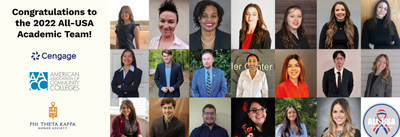 Cengage, Phi Theta Kappa and the American Association of Community Colleges Honor Twenty of the Nation's Top Community College Students with Scholarships