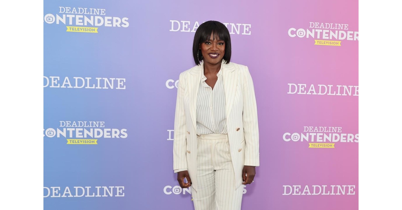 Viola Davis wears LILYSILK for People magazine cover and Deadline Contenders event