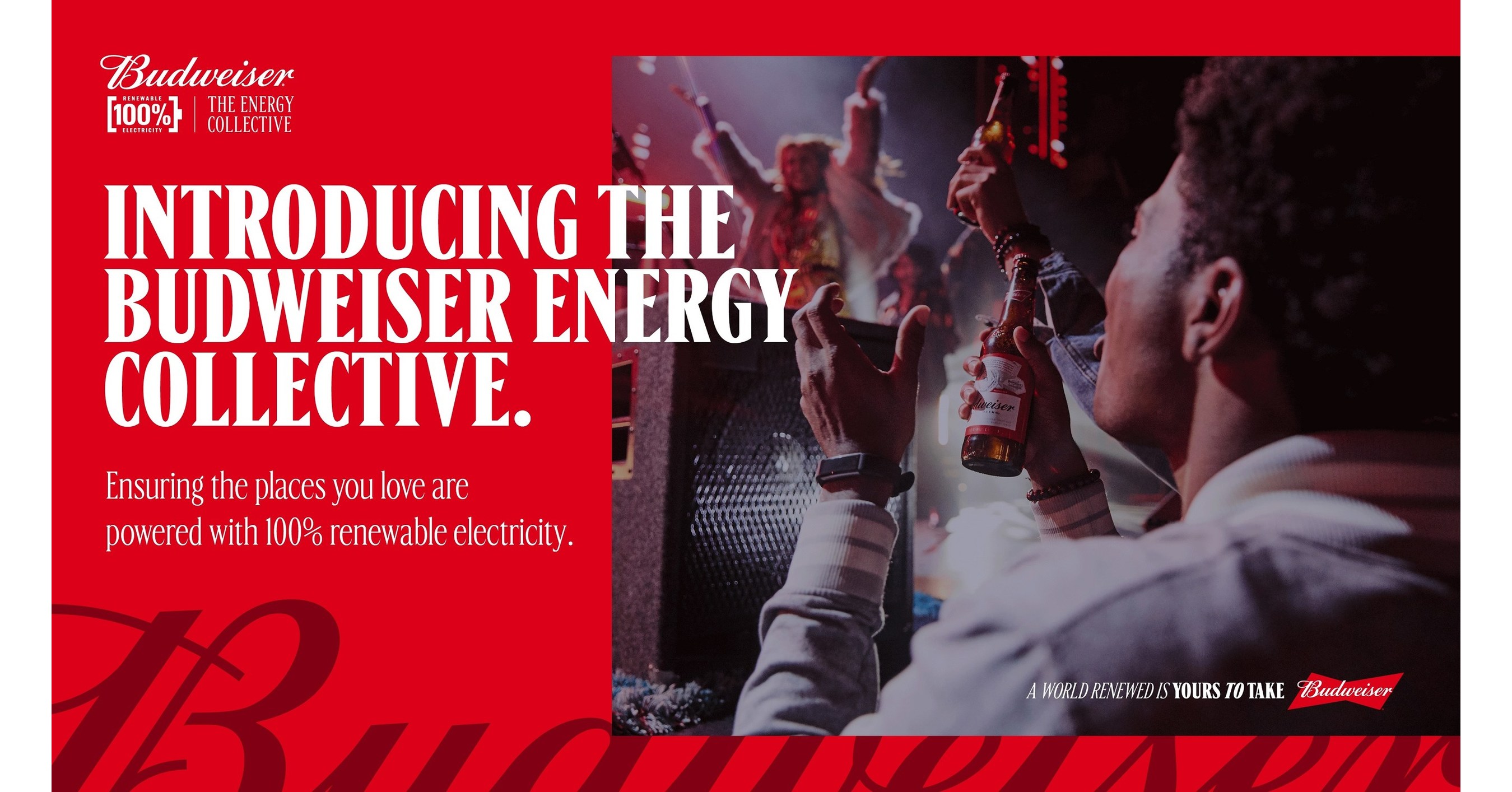 Budweiser lanza The Energy Collective para ayudar a suministrar energía