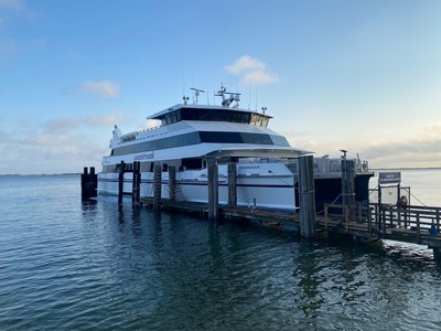 New 750 seat high speed passenger ferry the largest and fastest