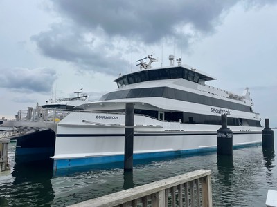 New 750 seat high speed passenger ferry the largest and fastest