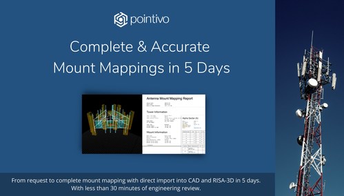 Pointivo's powerful Tower Analytics platform delivers on the long held promise of using drone captured data to accelerate timelines, provide engineering grade data, and meet the scale requirements of the nation’s 5G buildout.