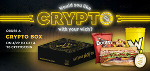 Hungry for a Taste of Cryptocurrency? Which Wich® Superior Sandwiches to Launch a Crypto Box Meal Available Only on April 29
