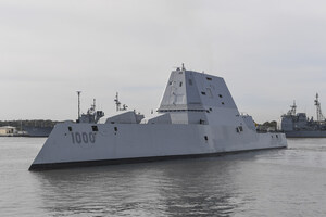 US Navy awards Raytheon Missiles &amp; Defense up to $1.68 billion for Zumwalt destroyer engineering services