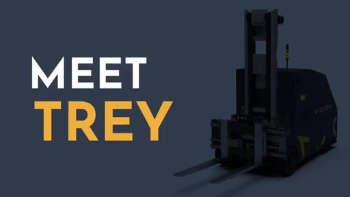 Gideon launches Trey, the autonomous forklift for trailer loading and unloading