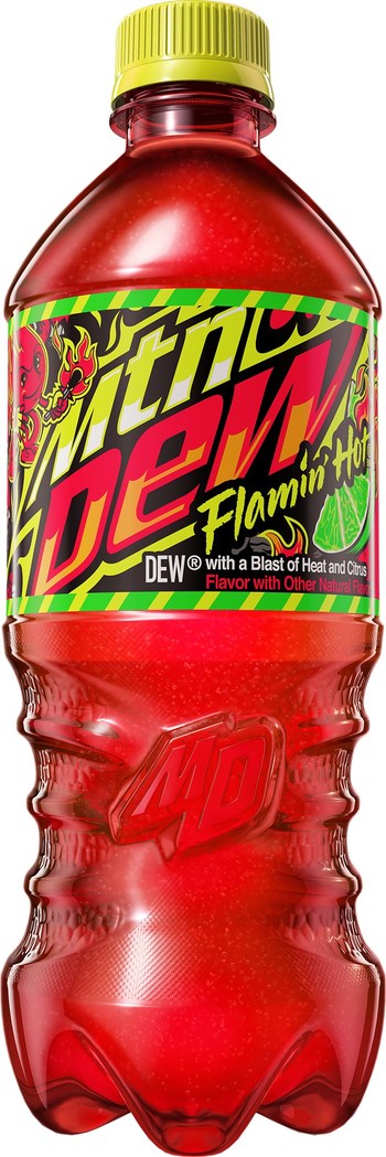 Mtn Dew Flamin Hot Becomes The Official Drink Of Hell And You Can Join Them There In Hell Michigan That Is As New Product Releases Nationwide