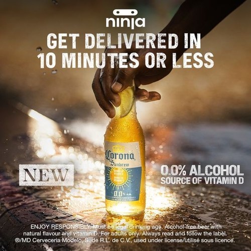 Ninja Corona Campaign Graphic (CNW Group/Ninja Delivery)