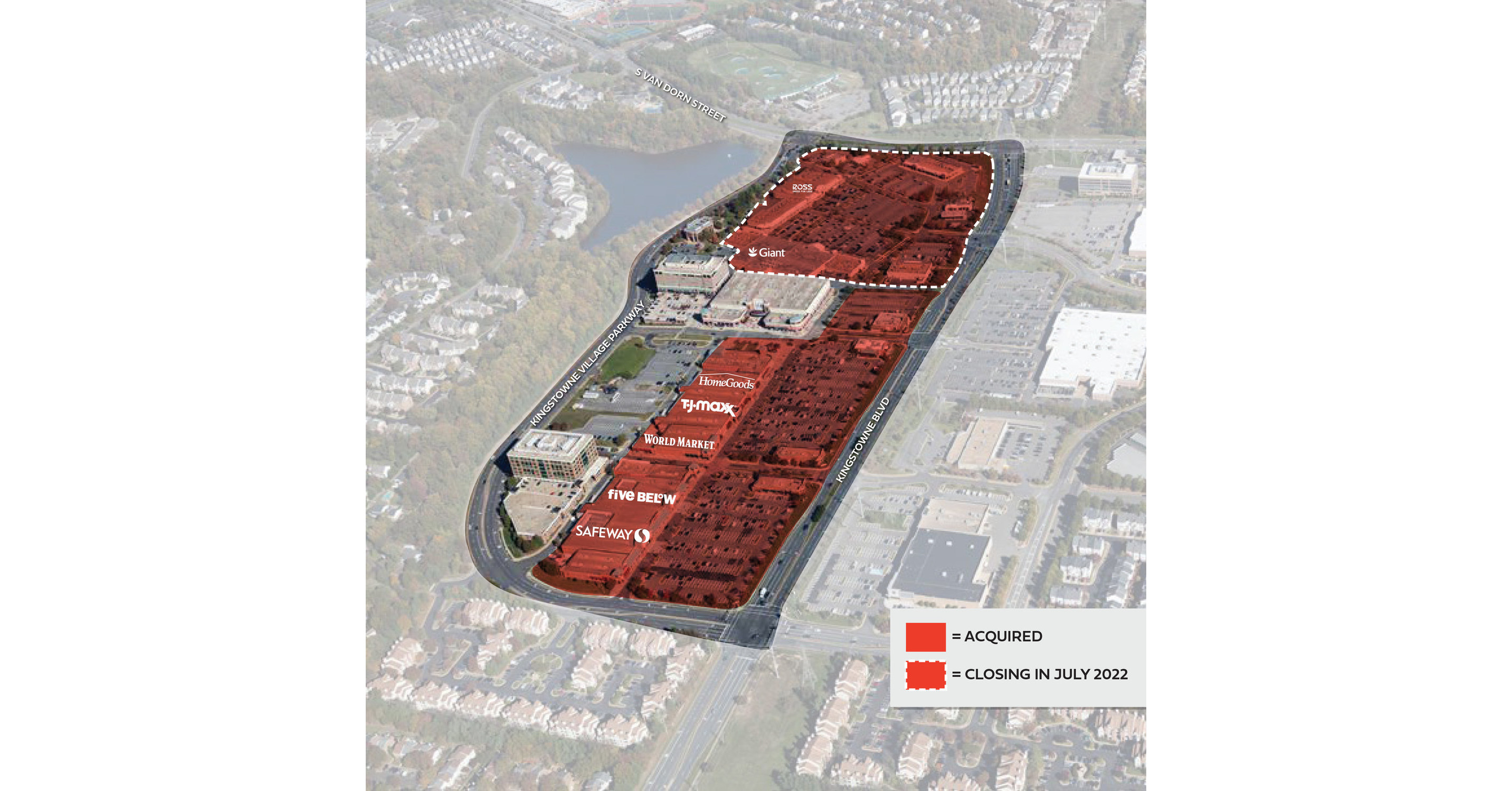 Federal Realty Investment Trust Announces Acquisition of Kingstowne