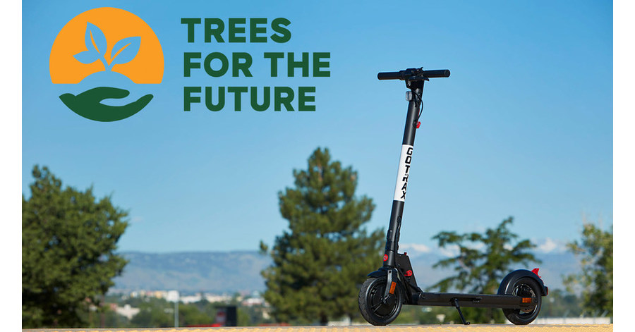 Dallas Based E-scooter company GOTRAX Partners with Trees For the Future (Trees.Org) for A More Sustainable Future - Vimarsana News