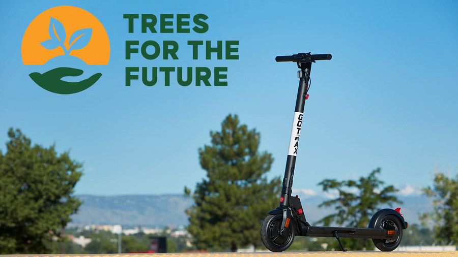 Dallas Based E-scooter company GOTRAX Partners with Trees For the Future (Trees.Org) for A More Sustainable Future - Vimarsana News