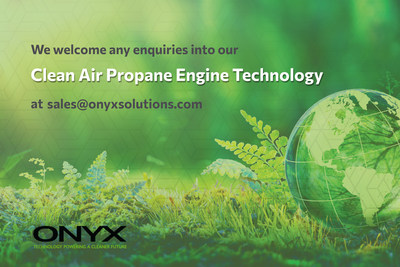 Onyx Earth Day Celebration - Clean Air Propane Engine Technology