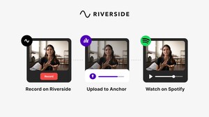 Riverside Partners with Anchor by Spotify to Power Video Podcast Creation, Helping Podcasters Distribute Video Content to Millions of Listeners Seamlessly