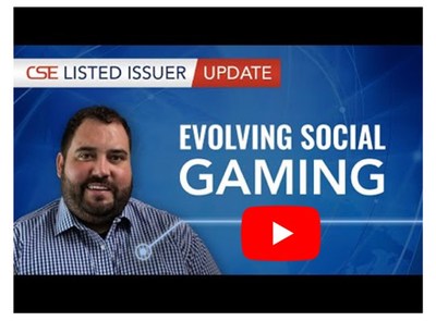 Jon Dwyer speaks with the CSE to discuss the strength of the Gamelancer platform. (CNW Group/Gamelancer Gaming Corp.)