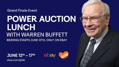 GLIDE and eBay Present the Grand Finale “Power of One” Charity Auction Lunch with American legend Warren Buffet