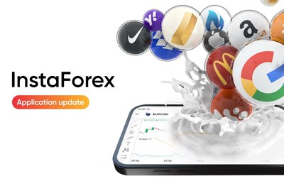 InstaForex has released a global update of its mobile application