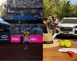La mejor experiencia para el mejor torneo: Chirey patrocina el ATP Santiago Open