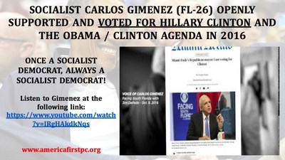 Carlos Gimenez Voted for Hillary Clinton and Obama