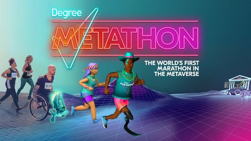 Degree® Deodorant Veranstaltet Den Weltweit Ersten Marathon In Der Metaverse Und Trägt Zur Gestaltung Einer Integrativeren Bewegungskultur In Der Neuen Virtuellen Welt Bei
