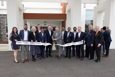 Choice Hotels welcomed community members and distinguished guests to a ribbon cutting ceremony to celebrate the grand opening of the Cambria Hotel Nashville Airport.