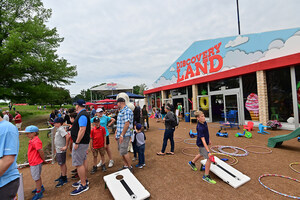 Meijer LPGA Classic for Simply Give Steps Up Family Focus: Announces New Family Village Outdoor Seating Area Featuring Games and Great Views