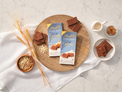 NEW Lindt CLASSIC RECIPE OatMilk and Lindt CLASSIC RECIPE OatMilk Salted Caramel are available online and at retailers nationwide. Try these #OatallyAmazing bars today.