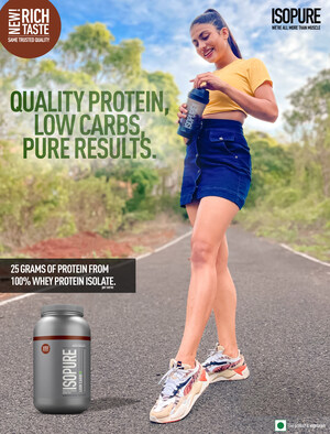 US's leading Whey Protein Isolate brand, Isopure starts manufaturing in India