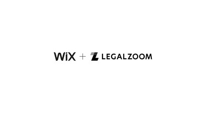 Wix and LegalZoom announce a partnership.