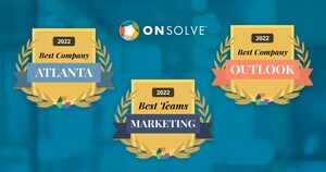 OnSolve® Continues National Recognition with Three Additional Comparably Awards