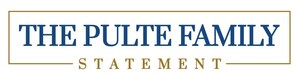 Bill Pulte of Pulte Family Purchases Additional $2.3 million of Homes from PulteGroup for Pulte Family's Rental Platform