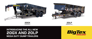 Big Tex Trailers Launches 2 New Mega Duty Tandem Axle Dumps⁠--20GX &amp; 20LP