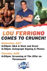 LOU FERRIGNO VISITS BATON ROUGE'S NEW CRUNCH FITNESS GYM