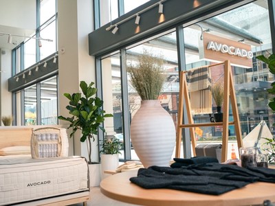 Avocado Green Mattress Launches Organic Mattress Experience Center in Bellevue Place in Washington.