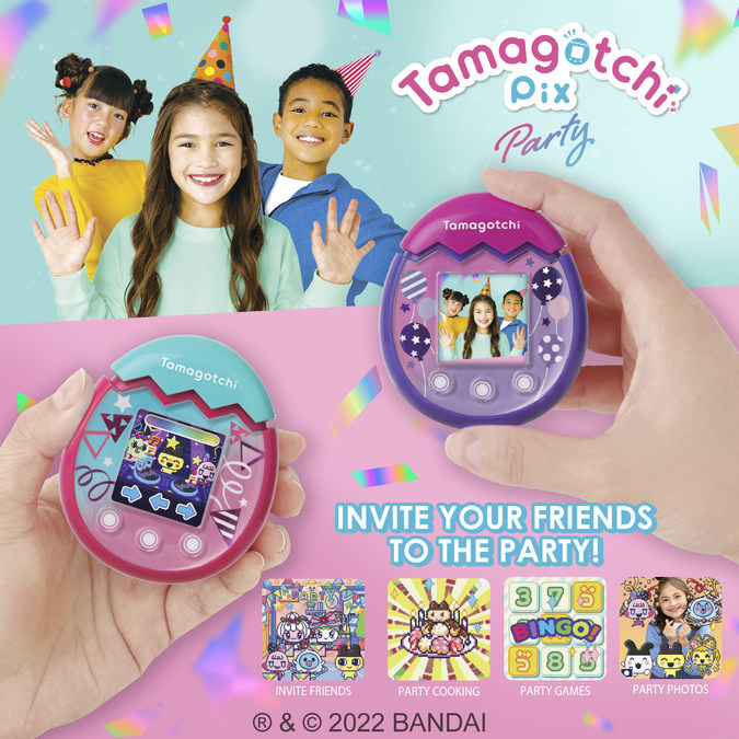 Tamagotchi Pix Party Release