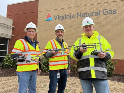 Virginia Natural Gas (VNG) is embracing technology and will be using aerial drones as another means to perform equipment inspections on its pipeline infrastructure. Virginia Natural Gas will be one of the first natural gas utilities in the state to use Unmanned Aerial Vehicles (UAVs),  and will begin flights across Hampton Roads, for various operations such as inspections of critical infrastructure right-of-way assessments, and the inspection of more than 5,500 miles of gas pipeline.