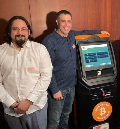 Bitcoin ATM manufactured by ChainBytes deployed at Mexican senate building (SENADO DE LA REPÚBLICA)