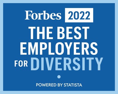 Andersen Corporation has been named a Forbes Best Employer for Diversity 2022, its second consecutive ranking.