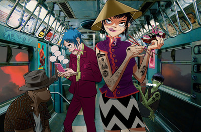 INKBOX TEAMS UP WITH LEGENDARY VIRTUAL BAND GORILLAZ TO LAUNCH NEW SEMI-PERMANENT TATTOO COLLECTION
