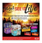 Twelve5's Rebel Hard Coffee Launches "See It Live" Sweepstakes in anticipation of the Live Event Season and announces Seasonal Hard Latte Flavor