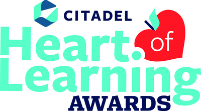 Citadel Heart of Learning Award - a prestigious Greater Philadelphia teaching excellence award offered by Citadel Credit Union. (PRNewsfoto/Citadel Credit Union)