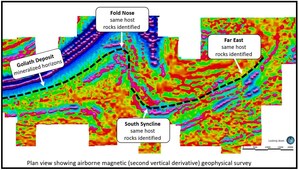 Treasury Metals Announces Exploration Results at the Fold Nose Target at the Goliath Gold Complex