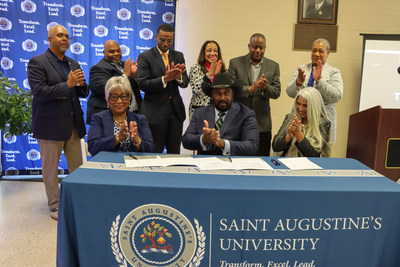 SAU President Dr. Christine Johnson McPhail and the SAU leadership team join NBFA Co-Founders John and Kara Boyd to form a strategic alliance to promote equity and civil rights in agriculture.