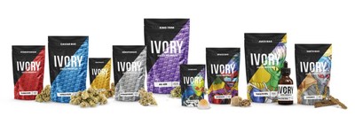 Phytocann's brand lineup currently consists of multiple brands, including Ivory Swiss Premium: https://ivoryswiss.com (CNW Group/Halo Collective Inc.)