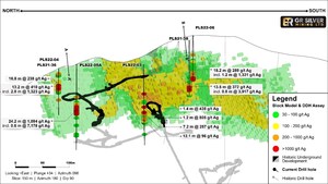 GR Silver's Surface Infill Drilling Delivers Wide, High-grade Results at Plomosas:  24.2 m at 1,094 g/t Ag, including 0.6 m at 7,178 g/t Ag in PLS22-005A